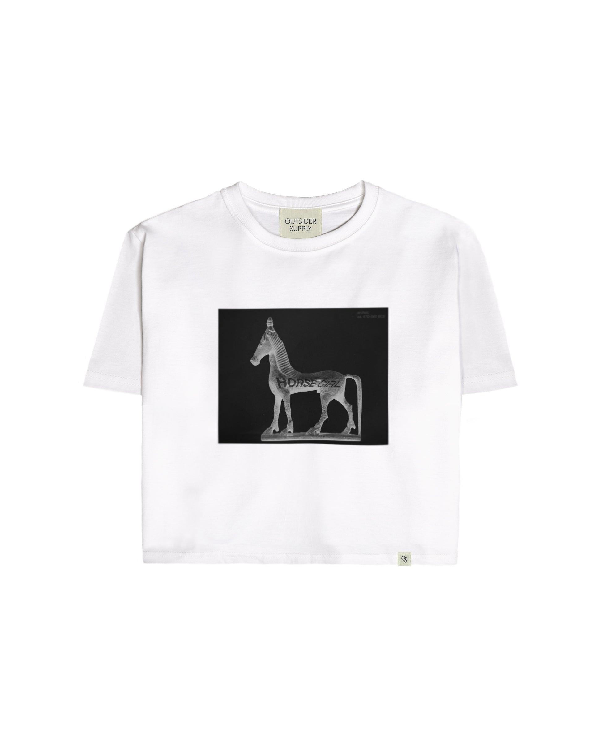 Horse Girl Crop Tee