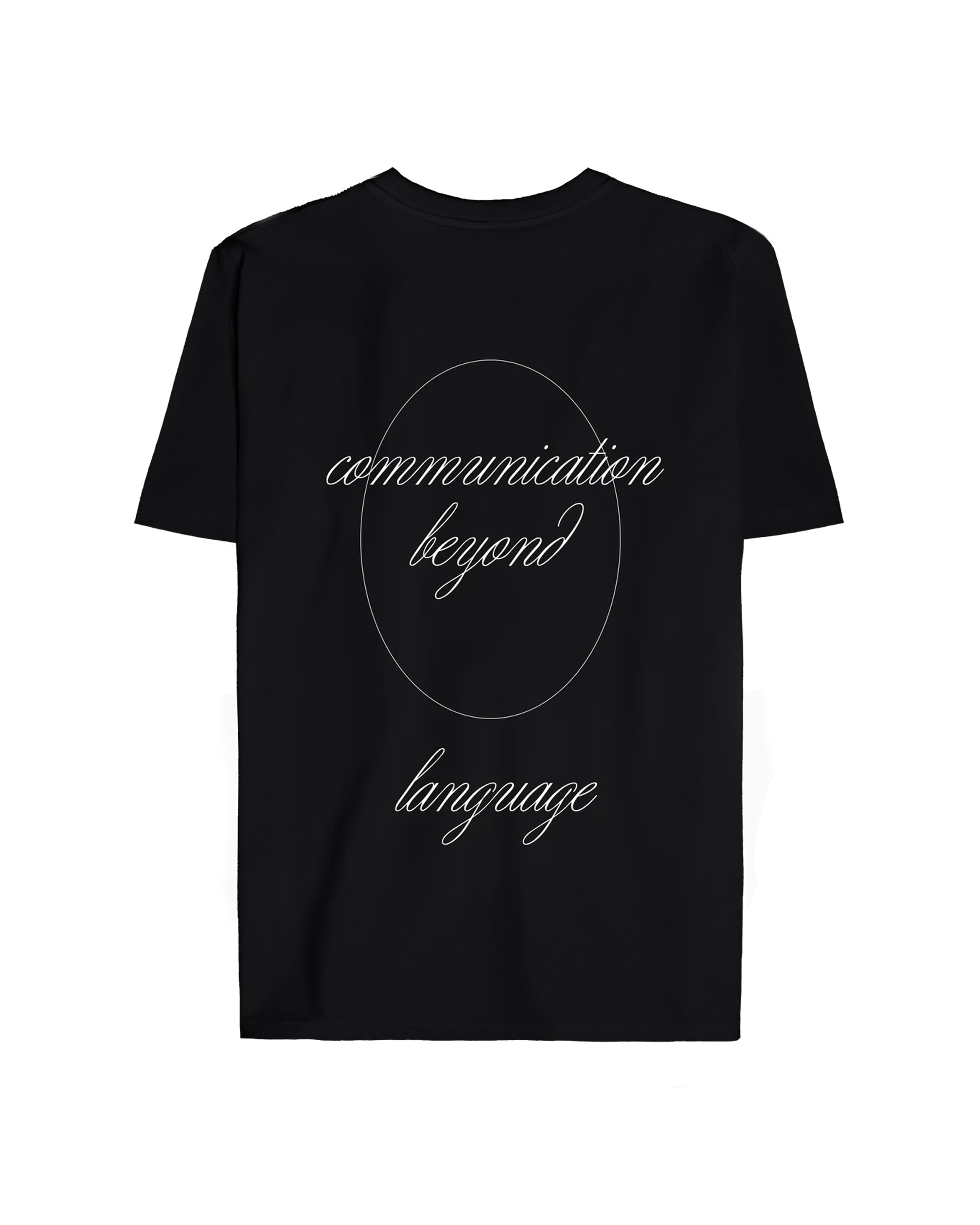 Communication Beyond Language Heavyweight Tee